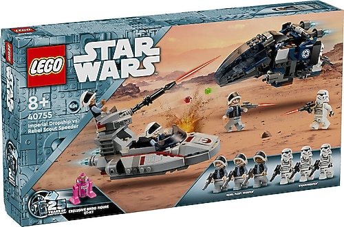 Lego 40755 Star Wars İmparatorluk İndirme Gemisi, Asi Gözcü Hız