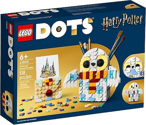 LEGO ® DOTS Hedwig™ Kalemlik 41809 - Kendin Yap Dekoratif Masa Seti (518 Parça)