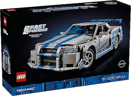 Lego 42210 Technic Fast and Furious Nissan Skyline GT-R (R34