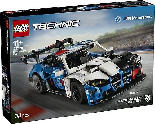 Lego 42226 Technic BMW M4 GT3 Evo Yarış Arabası Fiyatları Lego 42226 Technic BMW M4 GT3 Evo Yarış Arabası Fiyatları