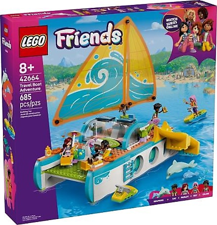 Lego 42664 Friends Gezi Teknesi Macerası Fiyatları, Özellikleri ve