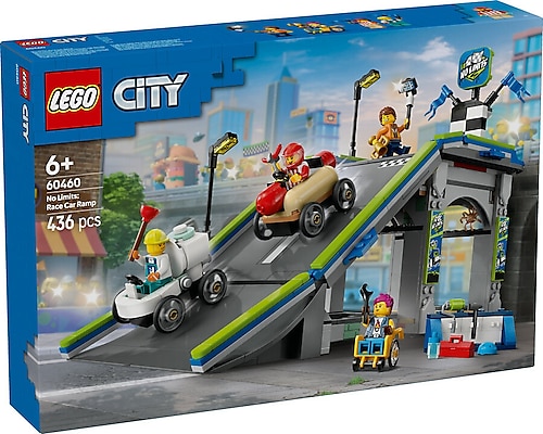 Lego 60460 City Senin Kuralların Yarış Arabası Rampa Parçası