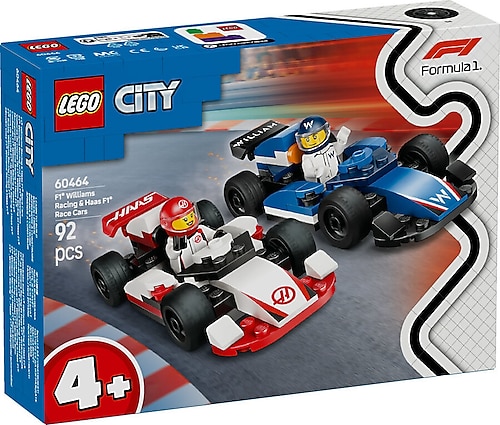 Lego 60464 City F1 Williams Racing ve Haas F1 Yarış Arabaları