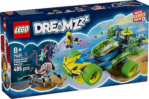Lego 71491 Dreamzzz Mateo ve Z-Blob Aksiyon Yarış Arabası