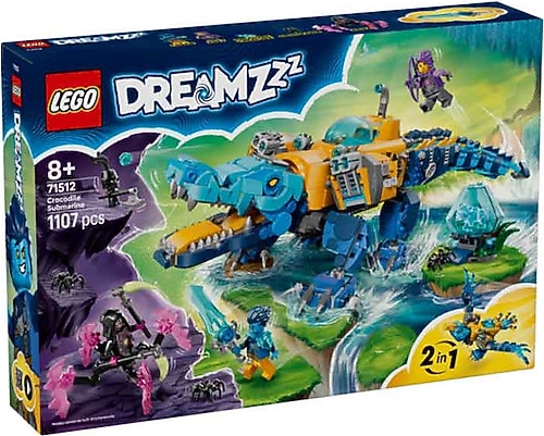 Lego 71512 Dreamzzz Timsah Denizaltı Fiyatları, Özellikleri ve