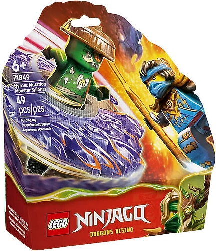 Lego 71849 Ninjago Nya ve Mutasyon Canavarı Topacına Karşı