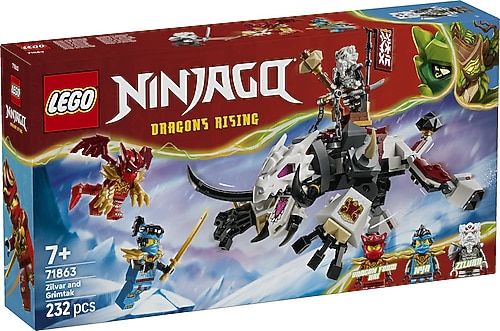 Lego 71863 Ninjago Zilvar ve Ejderha Canavar Grimtak Fiyatları