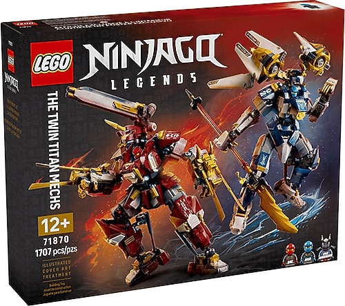 ニコラスセット Lego 71870 Ninjago İkiz Titan Robotları Fiyatları, Özellikleri ve