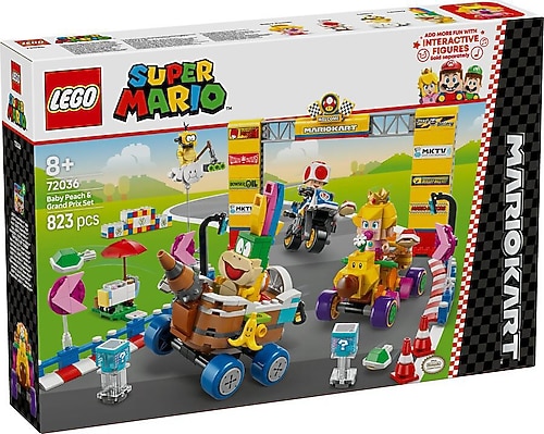 Lego 72036 Super Mario Baby Peach ve Grand Prix Seti Fiyatları