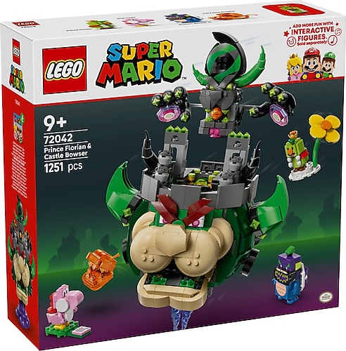 Lego 72042 Super Mario Prince Florian ve Castle Bowser Fiyatları