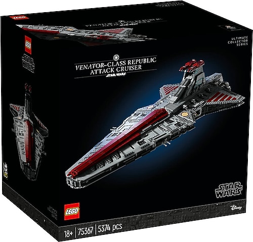 Lego 75367 Star Wars Venator Sınıfı Cumhuriyet Saldırı Kruvazörü