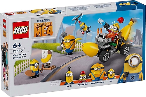 Lego 75580 Despicable Me 4 Minyonlar ve Muz Araba Fiyatları