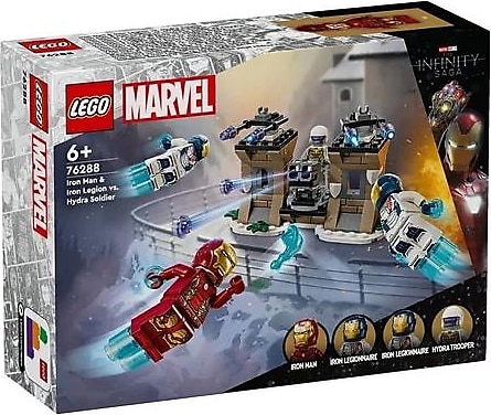 Lego 76288 Marvel Iron Man ve Iron Ordusu Hydra Soldier'a Karşı