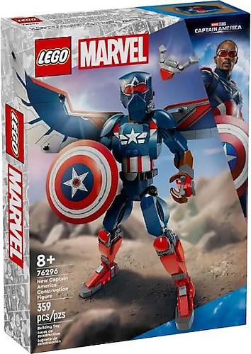 Lego 76296 Marvel Yeni Kaptan Amerika Yapım Figürü Fiyatları