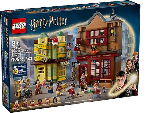 Lego 76452 Harry Potter Kaliteli Quidditch Malzemeleri ve Dondurma