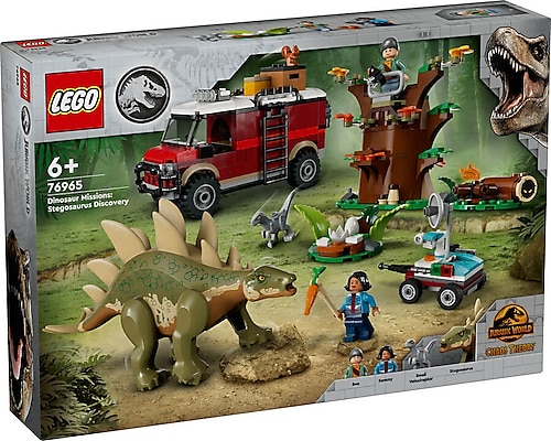 Lego 76965 Jurassic World Dinozor Görevleri Stegosaurus Keşfi