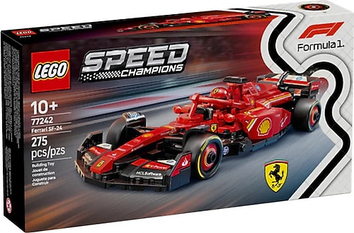 Lego 77242 Speed Champions Ferrari SF-24 F1 Yarış Arabası