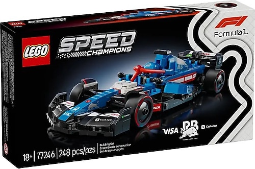 せきせいくうです❣️ Lego 77246 Speed Champions Visa Cash App RB VCARB 01 F1 Yarış