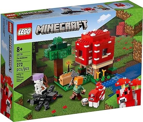 Lego 21179 Minecraft Mantar Evi