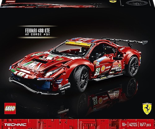 Lego 42125 Technic Ferrari 488 GTE AF Corse 51