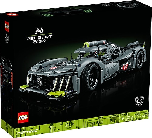 Lego 42156 Technic Peugeot 9x8 24H Le Mans Hybrid Hypercar