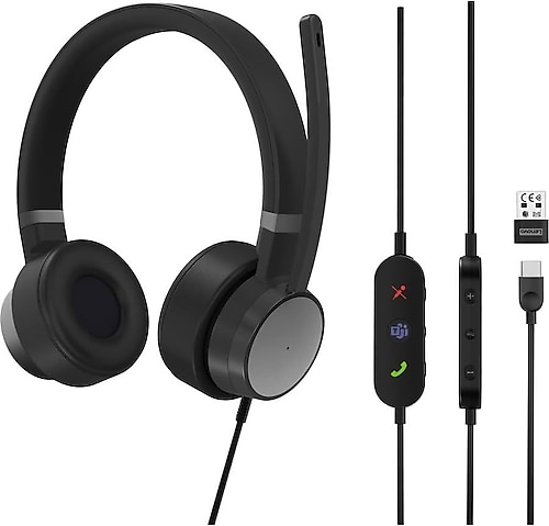 Lenovo GO 4XD1C99223 Type-C Kablolu Kulak Üstü Kulaklık Fiyatları
