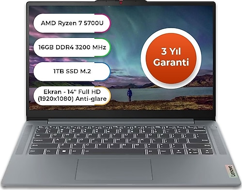 Windowsノート本体 Lenovo IdeaPad 1-14ALC7 Lenovo IdeaPad 1 14ALC7 82R3007DTX Ultrabook Özellikleri - Epey