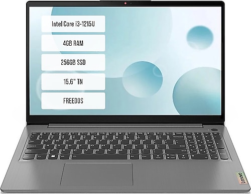 Lenovo IdeaPad 3 15IAU7 82RK018GTX i3-1215U 4 GB 256 GB SSD UHD