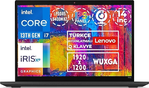 Lenovo ThinkPad T14S Gen 4 21F60064TX i7-1355U 16 GB 512 GB SSD