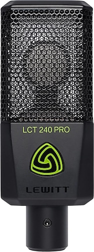 Lewitt LCT 240 Pro Siyah Condenser Stüdyo Kayıt Mikrofonu