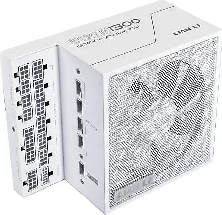 【中古】LIAN LI EDGE1300 1300W PLATINUM PSU Lian Li Edge EG1300 Gen5.1 1300 W Beyaz Power Supply Fiyatları