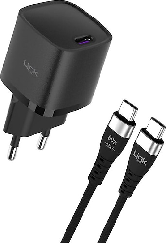 LinkTech G844 Premium 25 W Type-C Kablolu Hızlı Şarj Aleti