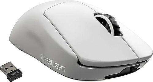 Logitech G PRO X Superlight Hero 910-005943 Kablosuz Oyuncu Mouse Beyaz