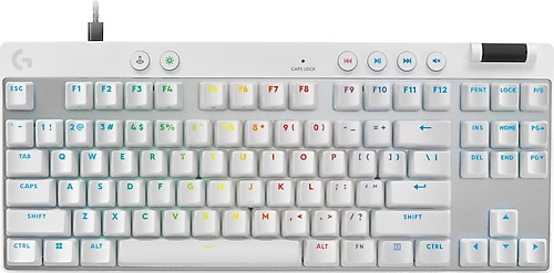Logitech G Pro X TKL Rapid 920-013132 Beyaz Kablolu Mekanik Oyuncu