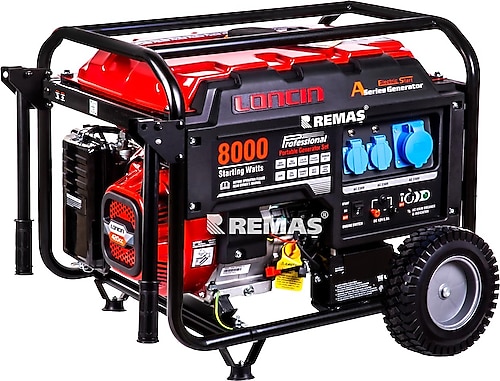 Loncin LC8000D-A 8 kVA İpli/Marşlı Benzinli Jeneratör Fiyatları