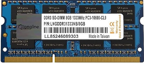Longline 8 GB 1333 MHz DDR4 CL9 SODIMM LNGDDR31333NB/8GB Ram