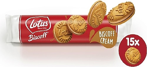 LOTUS BİSCOFF CREAM SANDVİÇ BİSKÜVİ 150GR