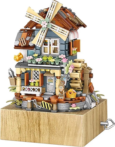 Loz Yel Değirmeni Evi Müzik Kutusu 1239 Fiyatları, Özellikleri ve