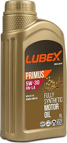 Lubex Primus RN-LA 5W-30 1 lt Motor Yağı Fiyatları, Özellikleri ve ...