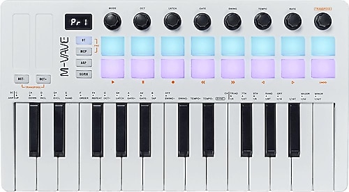 M-WAVE SMK-25 II MIDIキーボード M-Vave SMK 25 II Midi Klavye Fiyatları, Özellikleri ve Yorumları