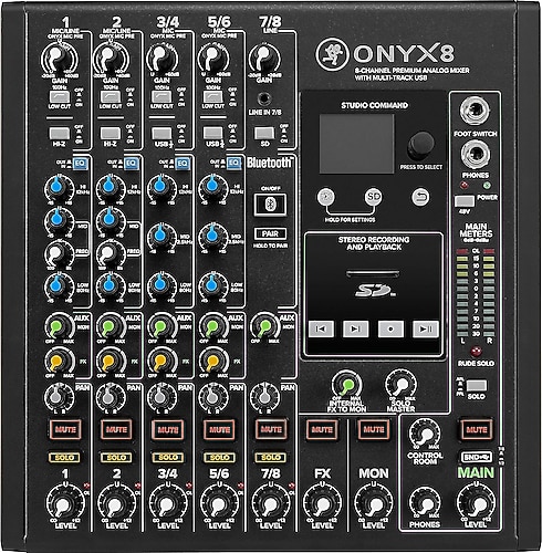 Mackie Onyx8 Multi-Track USB 8 Kanal Analog Mikser Fiyatları