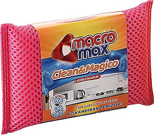 Éponge nettoyante voiture microfibre rouge avec filet spéciale finition Éponge nettoyante voiture microfibre rouge avec filet spéciale finition
