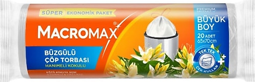 エマ　5m6c11.3kg×2袋　送料込み Macromax Hanımeli Kokulu Büzgülü Çöp Poşeti 20'li Fiyatları