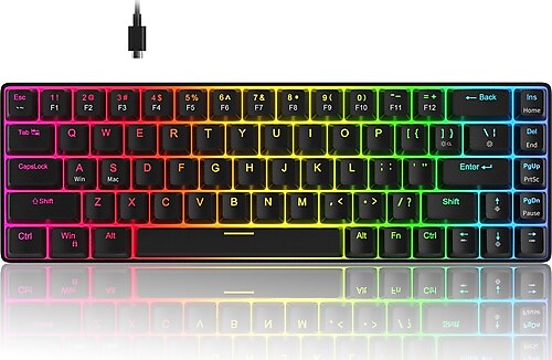MageGee MK-BOX RGB %65 TKL Amethyst Switch Kablolu Mekanik Oyuncu