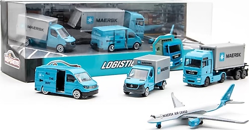 Majorette MAERSK Araçları 4'lü Set 212057290 Fiyatları
