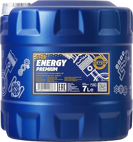 Set di filtri per olio motore MANNOL Energy Premium 5W-30 API SN/CF SCT