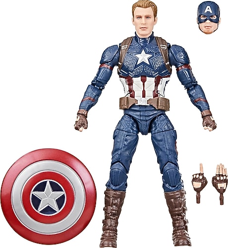 Marvel Legends Series Captain America Avengers Endgame Aksiyon