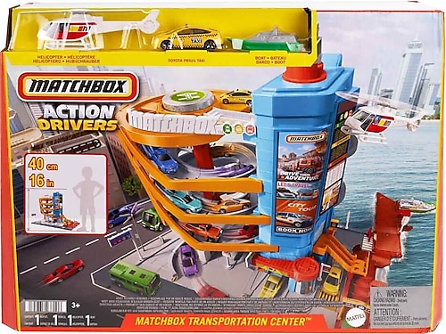 Matchbox Aksiyon Sürücüleri Şehir Maceraları Oyun Seti HXL47