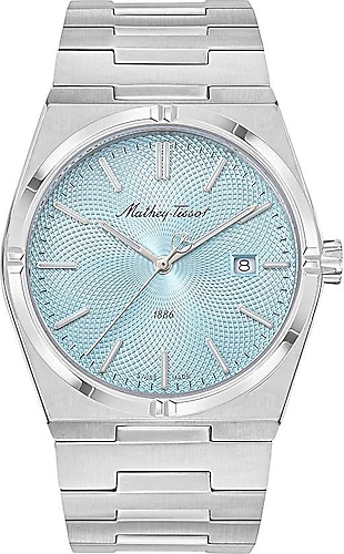 Mathey-Tissot Zeus H118SK Gümüş-Turkuaz Erkek Kol Saati Fiyatları