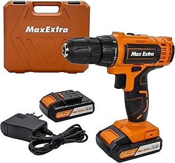 Max Extra MX1825L 18V Çift Akülü Matkap